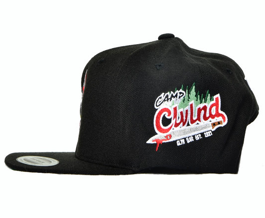 Camp Clvlnd Chief Voorhoo SnapBack pt.1 - BLACK